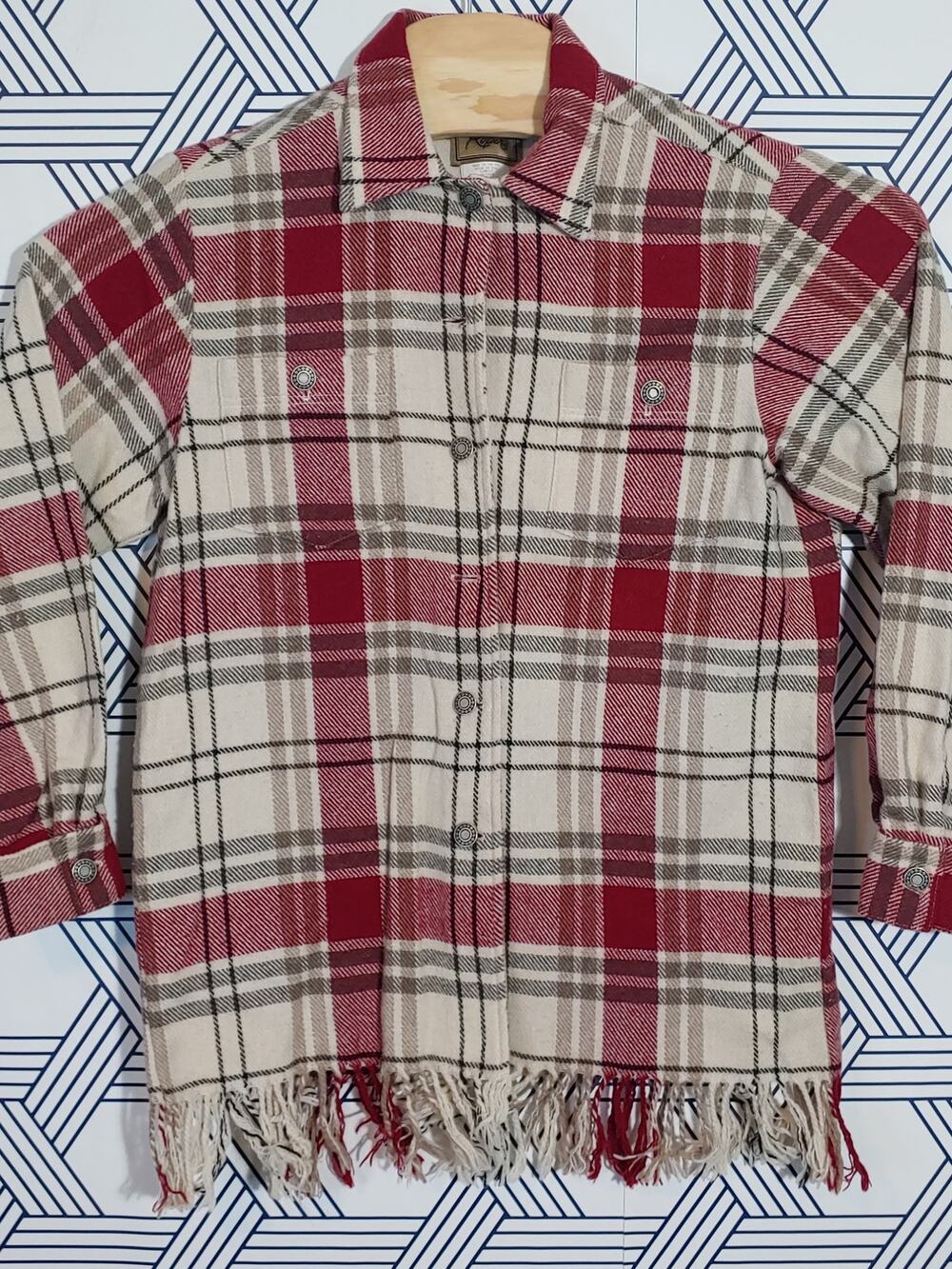 Roper Womens Vintage Fringe Shacket Cottage Western Farm Camp